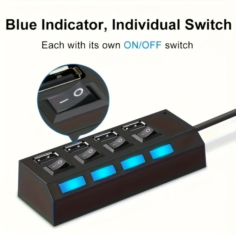 USB 3.0 Hub 4 7 Port Multi USB - مراجعة Laptop Accessories Hub وسعره