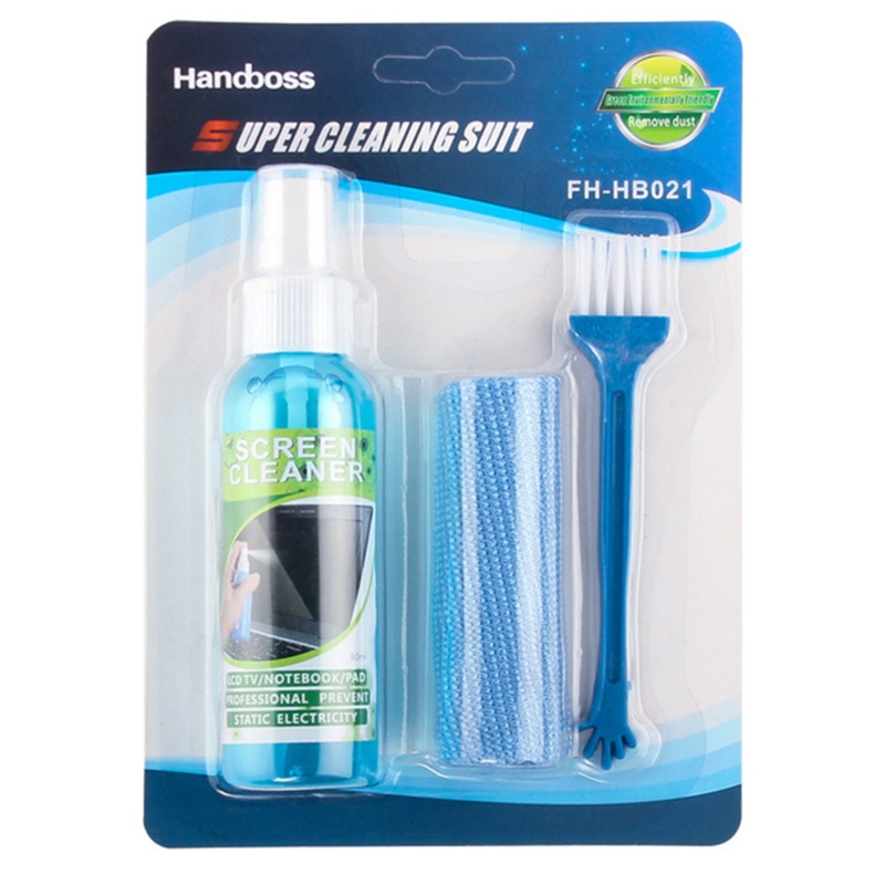 1 Set Brush Cloth Liquid High  - مراجعة Screen Cleaning Kit وسعره