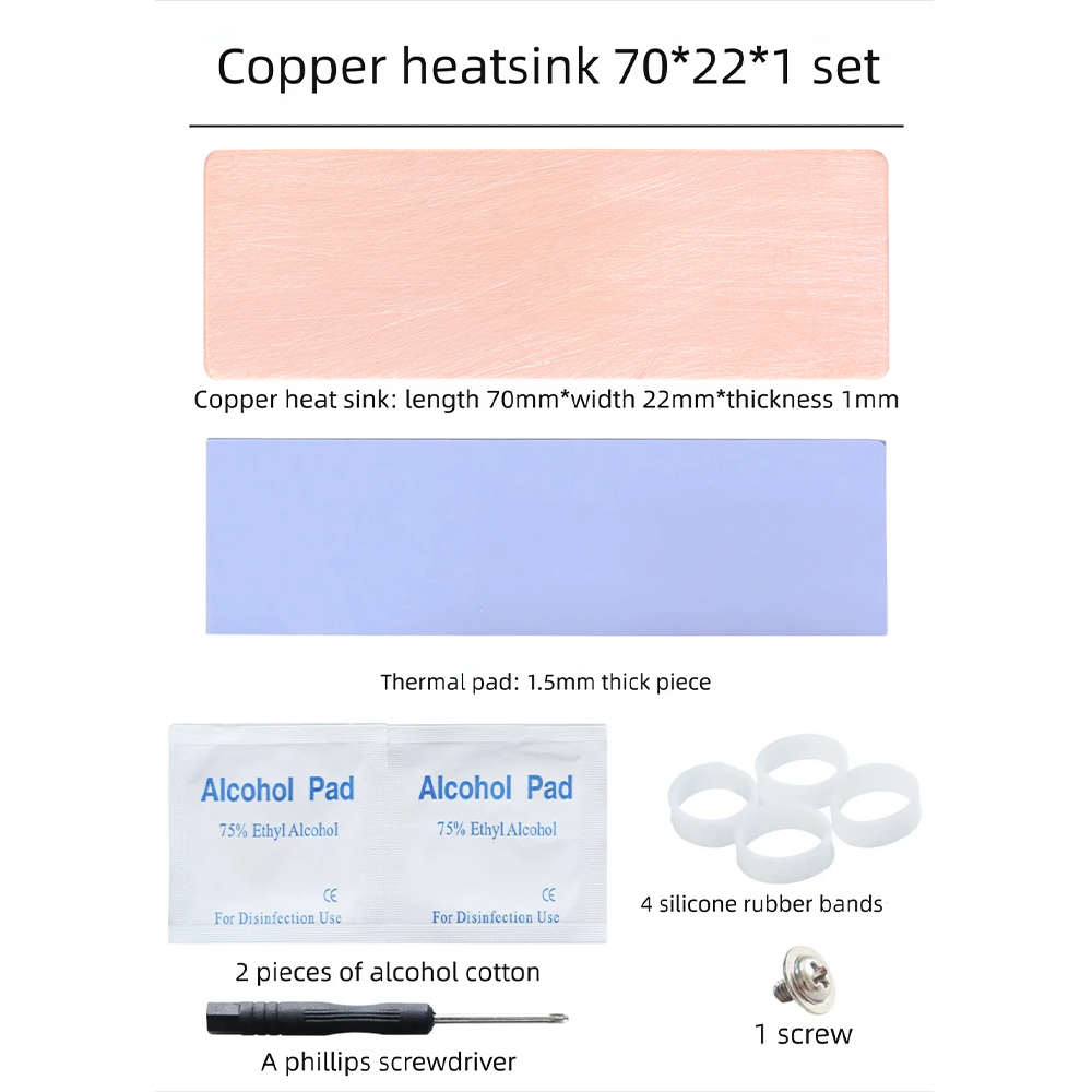 M.2 SSD Heatsink for NVMe NGFF - مراجعة Laptop Accessories Cooling Pad وسعره