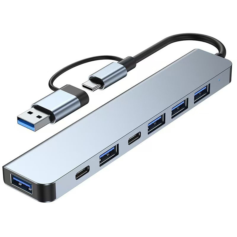 7 Ports USB A C Hub Concentrat - مراجعة Laptop Accessories Hub وسعره