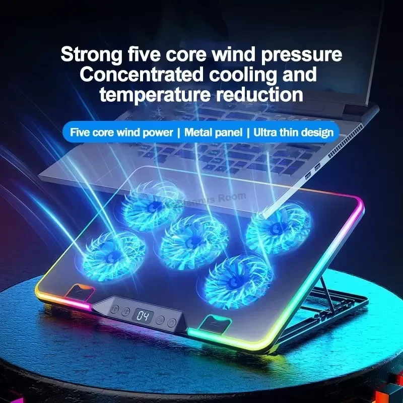 F36 Gaming Laptop Cooling Pad  - مراجعة Laptop Accessories Cooling Pad وسعره