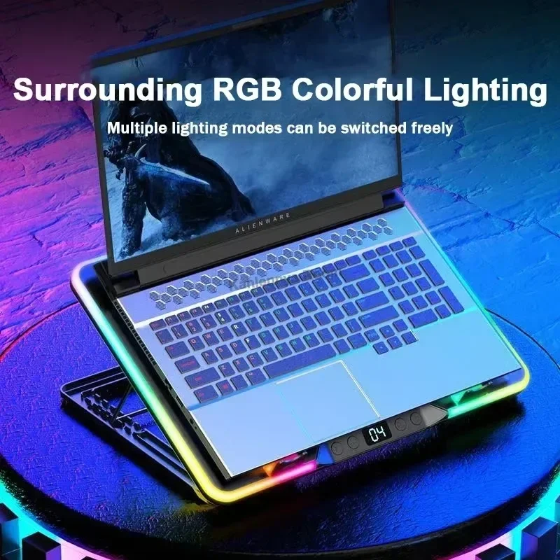 F36 Gaming Laptop Cooling Pad  - مراجعة Laptop Accessories Cooling Pad وسعره