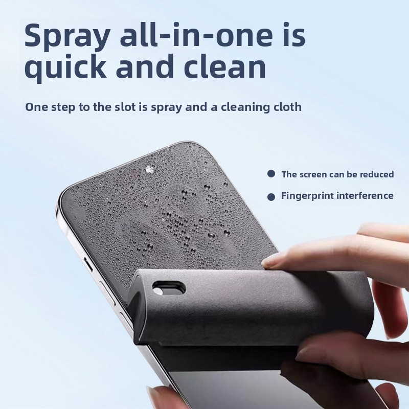2 in 1 Spray Cleaner Wipe for  - مراجعة Screen Cleaning Kit وسعره