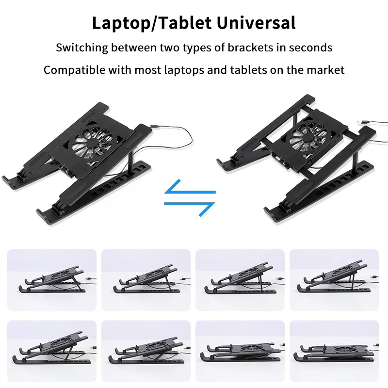 Foldable Laptop Cooling Pad Po - مراجعة Laptop Accessories Cooling Pad وسعره