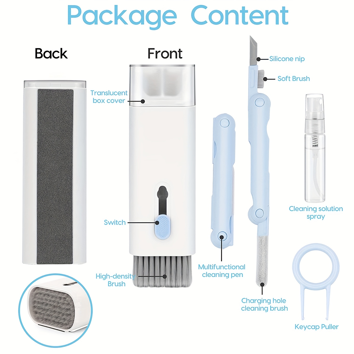 7-in-1 electronic cleaning kit - مراجعة Screen Cleaning Kit وسعره