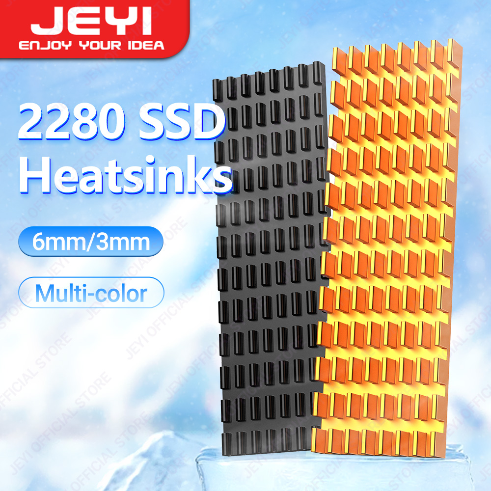 JEYI M.2 SSD Heatsink Aluminum - مراجعة Laptop Accessories Cooling Pad وسعره