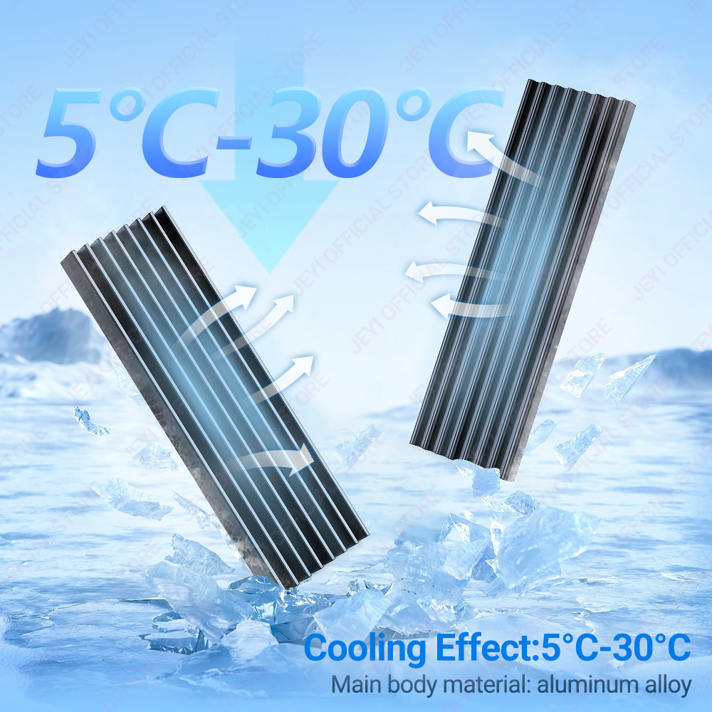 JEYI M.2 SSD Heatsink Aluminum - مراجعة Laptop Accessories Cooling Pad وسعره