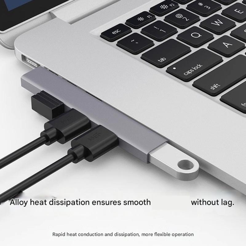 31BA 90 Degree Type C Hub Dock - مراجعة Laptop Accessories Hub وسعره