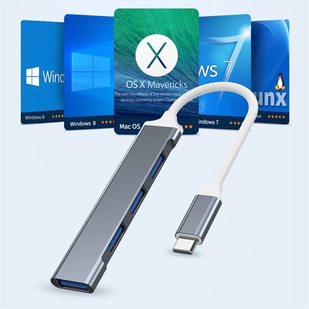 4 Ports Multi Splitter USB 3.0 - مراجعة Laptop Accessories Hub وسعره