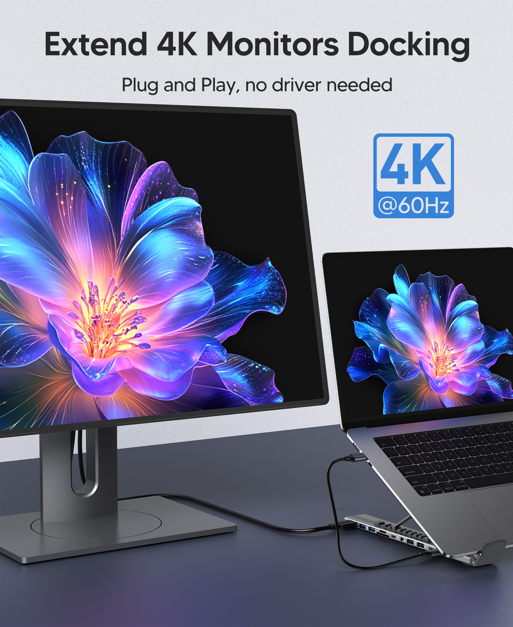 Laptop Docking Station 11 in 1 - مراجعة Laptop Accessories Hub وسعره