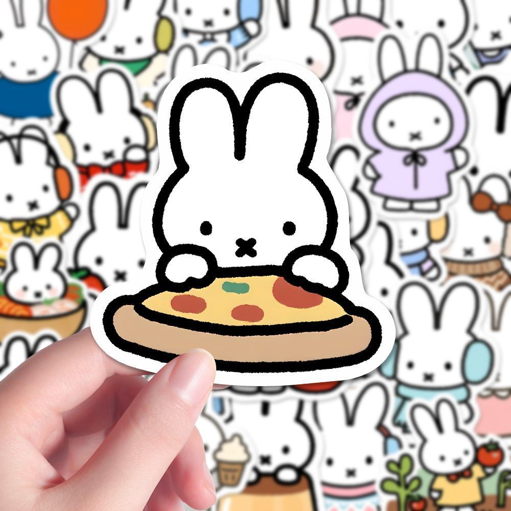 Miffy sticker cute cartoon sti - مراجعة Laptop Accessories Design وسعره