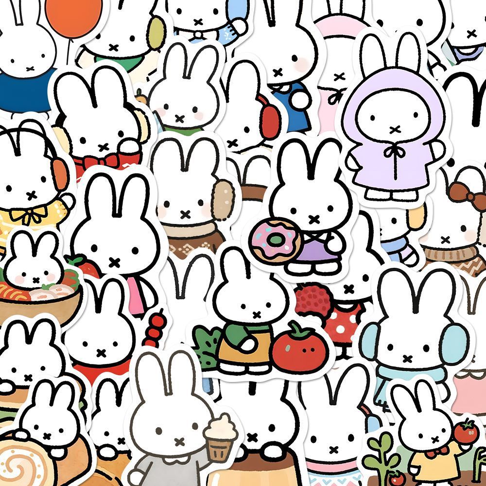 Miffy sticker cute cartoon sti - مراجعة Laptop Accessories Design وسعره
