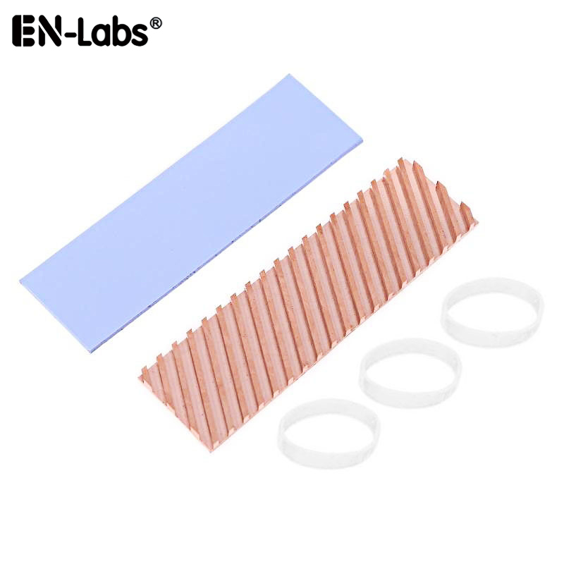 Copper Heat Sink for M.2 SSD 2 - مراجعة Laptop Accessories Cooling Pad وسعره