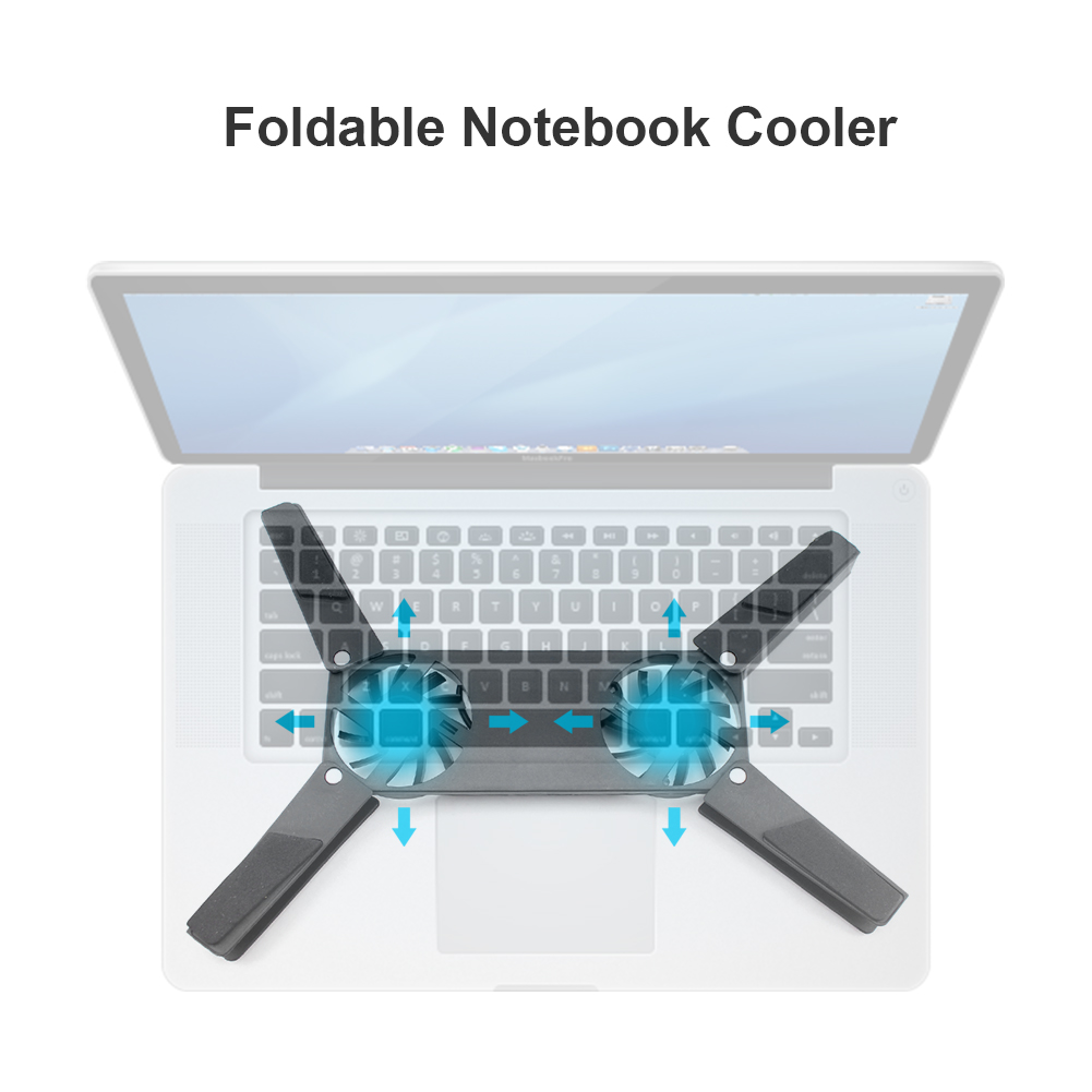 Foldable Cooling Pad Laptop Co - مراجعة Laptop Accessories Cooling Pad وسعره