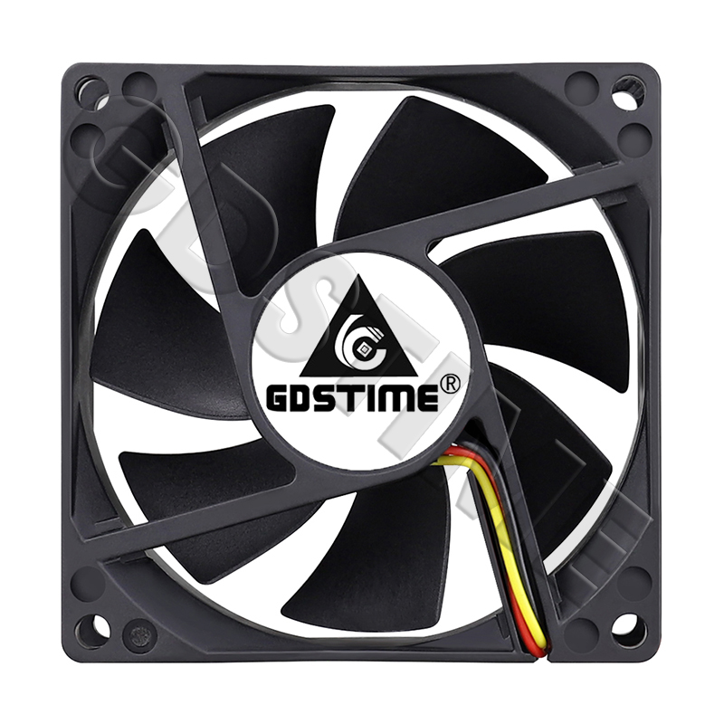 Gdstime DC 5V 12V 24V Fan 80mm - مراجعة Laptop Accessories Computer وسعره