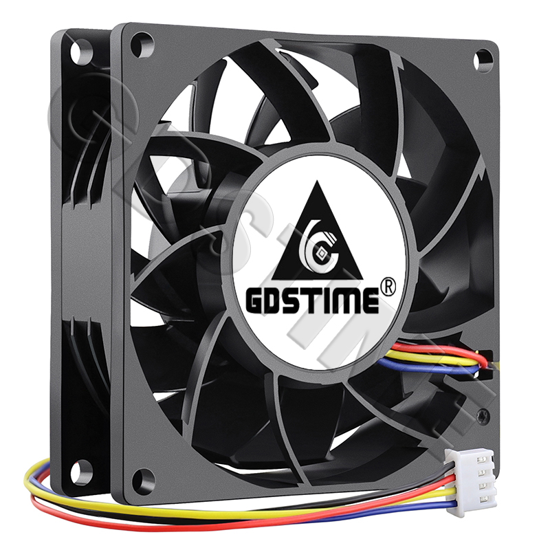 Gdstime DC 5V 12V 24V Fan 80mm - مراجعة Laptop Accessories Computer وسعره