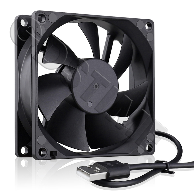 Gdstime DC 5V 12V 24V Fan 80mm - مراجعة Laptop Accessories Computer وسعره