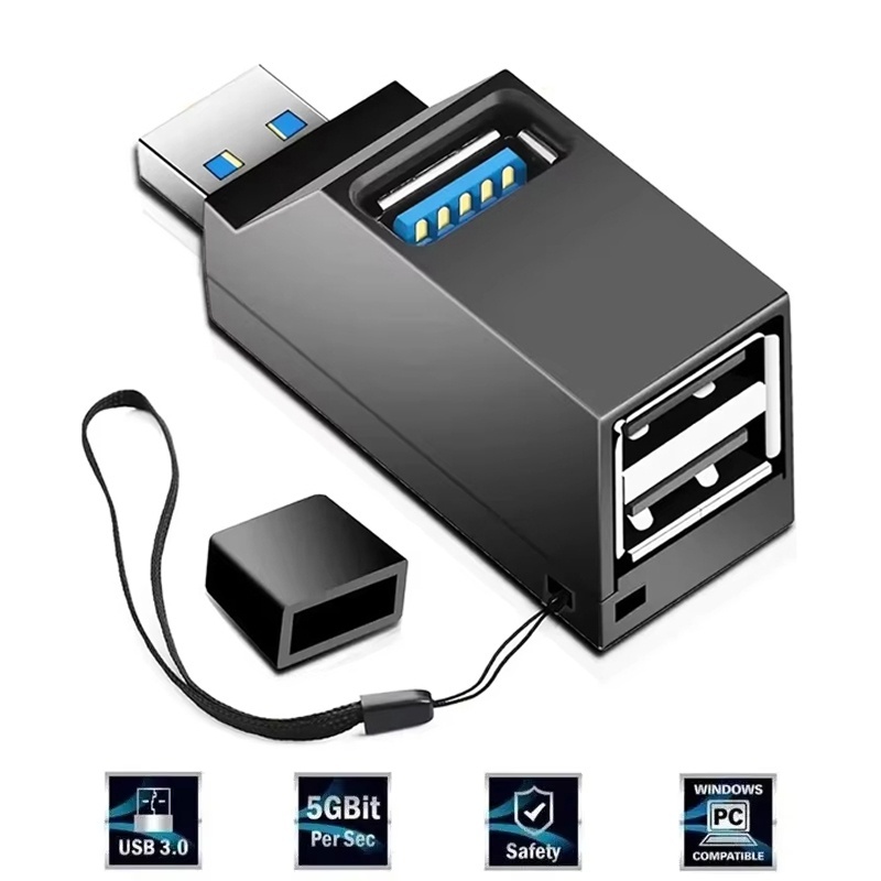 USB 3.0 Hub Adapter Extender P - مراجعة Laptop Accessories Hub وسعره