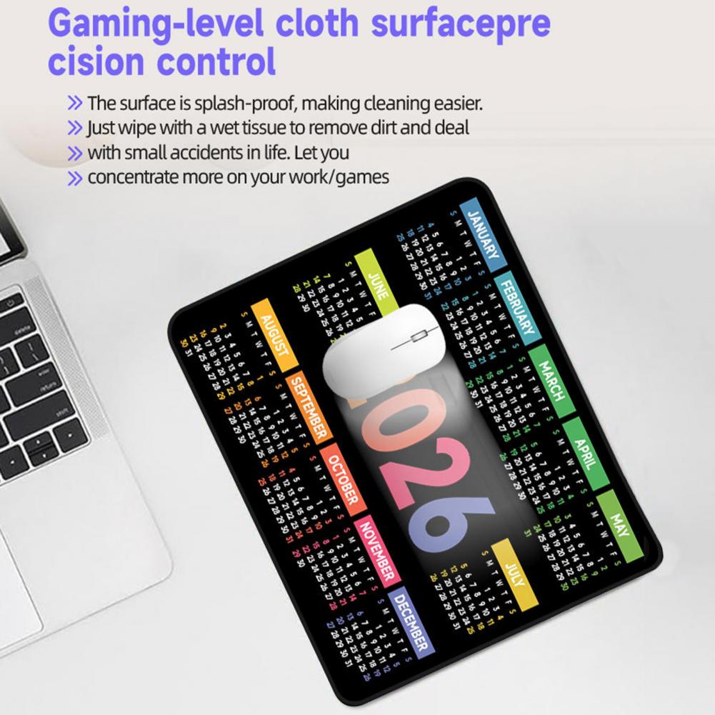 2026 Calendar Mouse Pad Waterp - مراجعة Laptop Accessories Computer وسعره