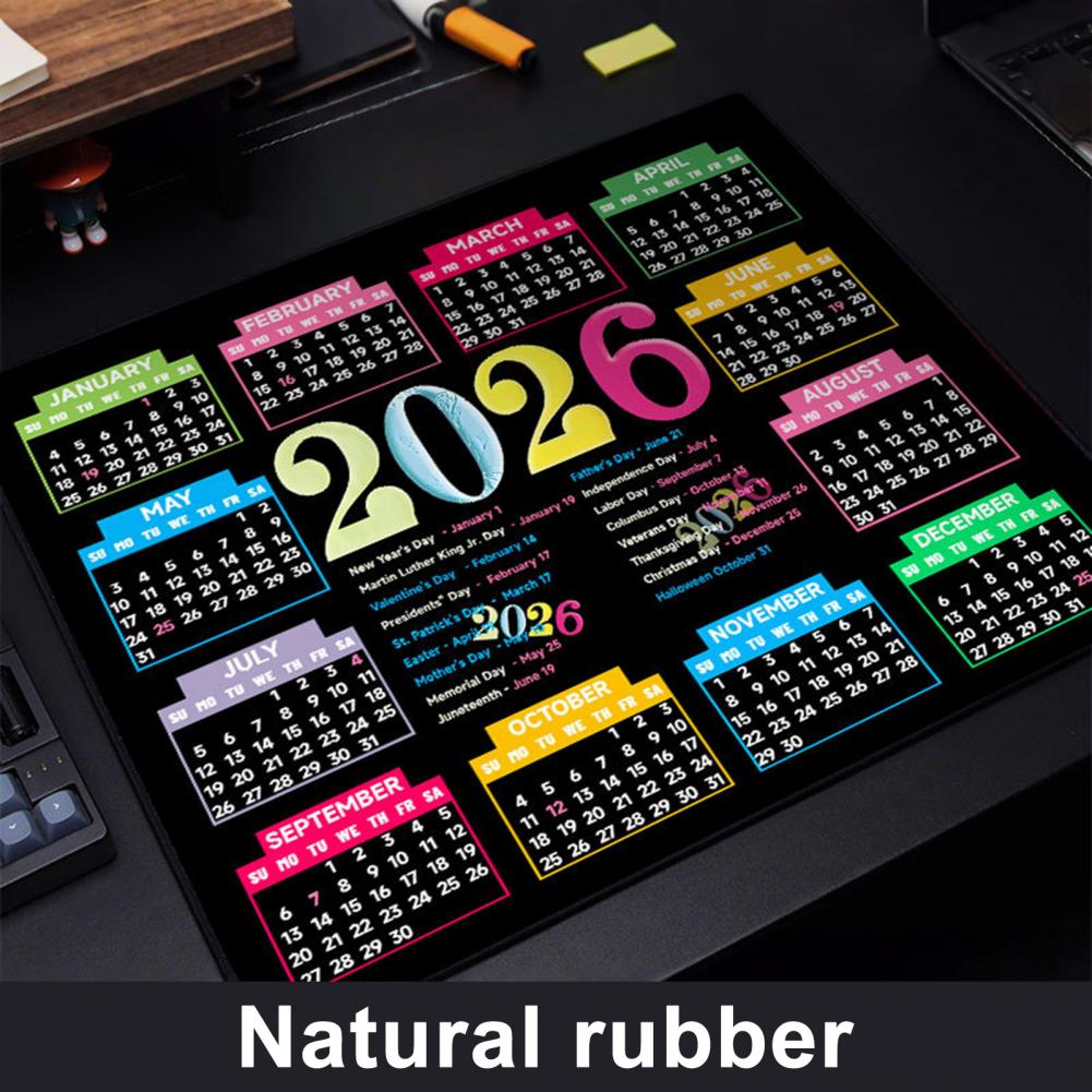 2026 Calendar Mouse Pad Waterp - مراجعة Laptop Accessories Computer وسعره