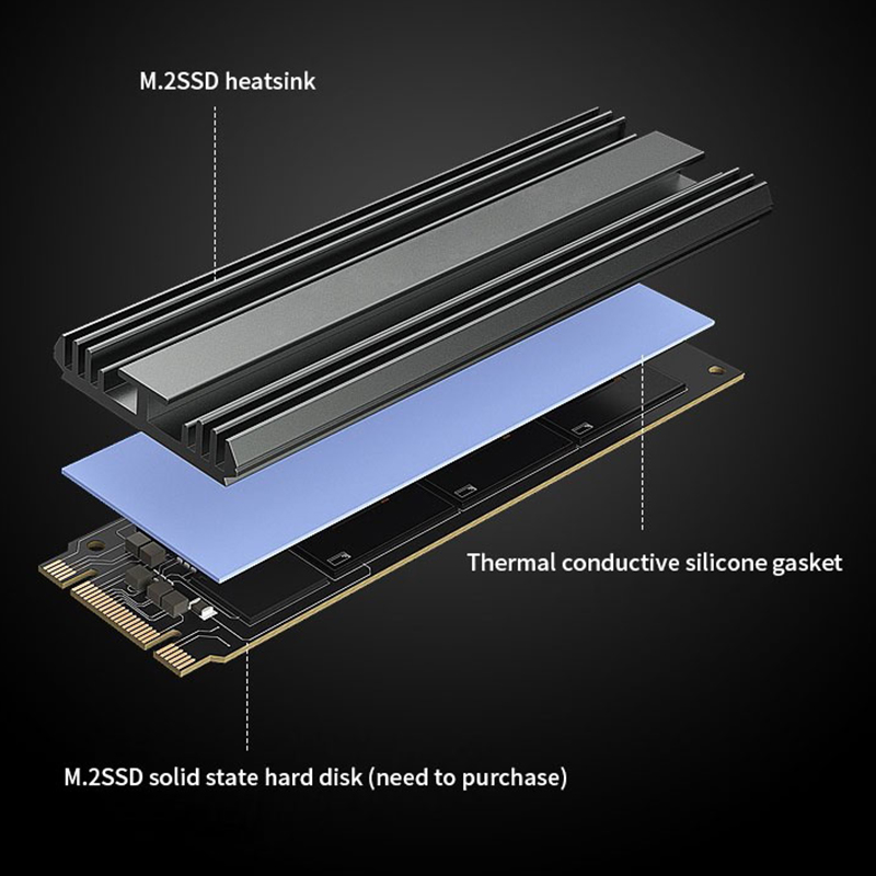 TEUCER M2 2280 Solid State Har - مراجعة Laptop Accessories Cooling Pad وسعره