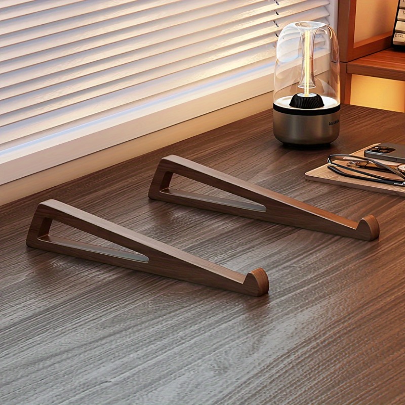 Portable Foldable Wooden Lapto - مراجعة Laptop Accessories Design وسعره
