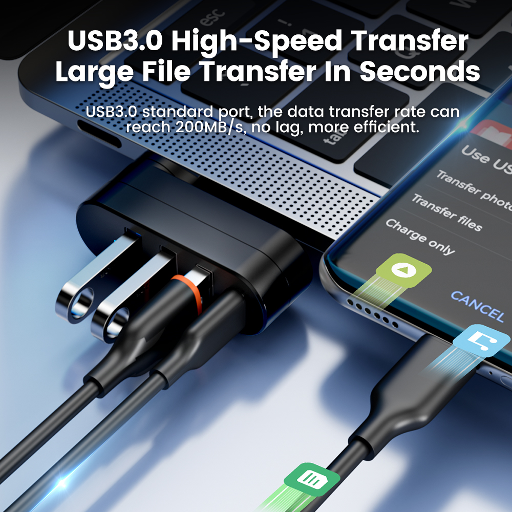 4 Port Multi USB 2.0 HUB Mini  - مراجعة Laptop Accessories Hub وسعره