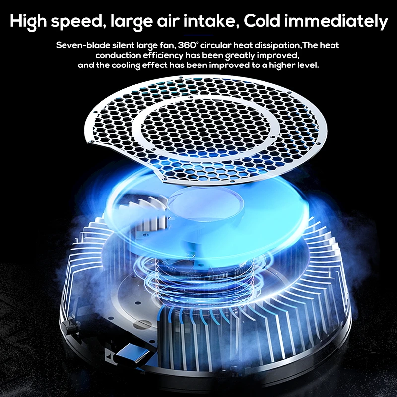 New Temperature Display Magnet - مراجعة Laptop Accessories Cooling Pad وسعره