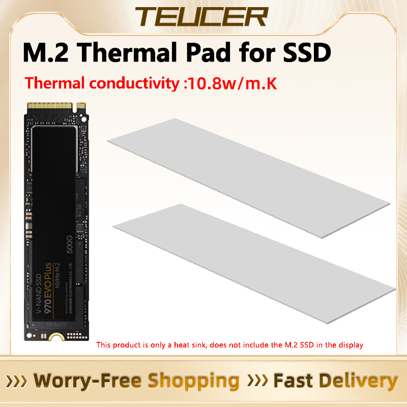 TEUCER M.2 Thermal Pad 10.8W/m - مراجعة Laptop Accessories Cooling Pad وسعره