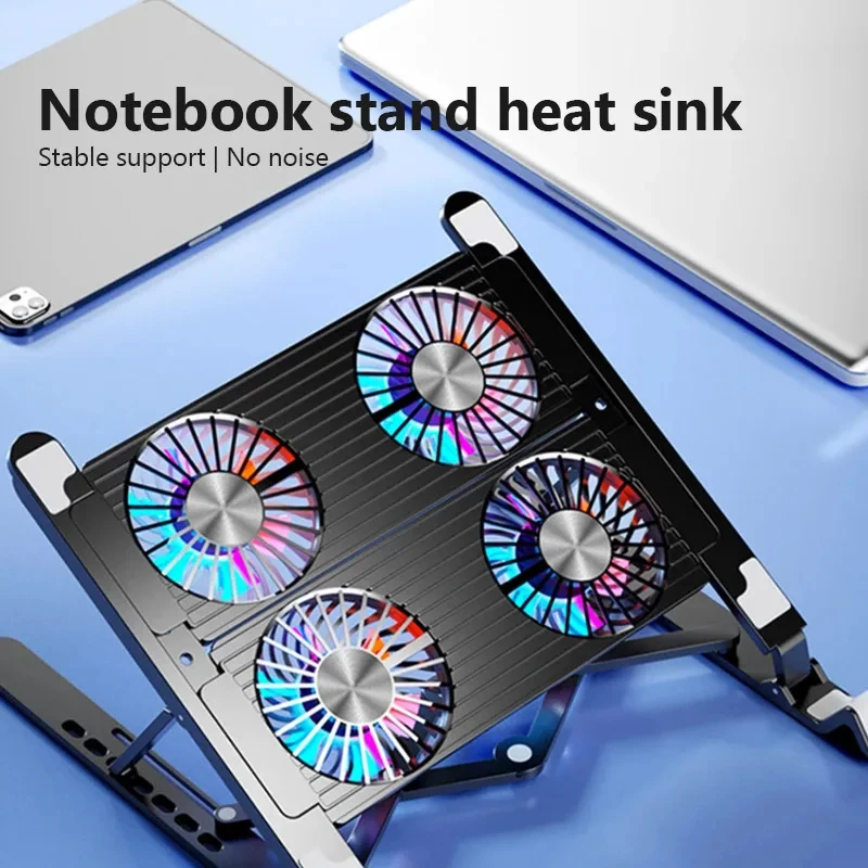 New Laptop Cooler Base Stand F - مراجعة Laptop Accessories Cooling Pad وسعره