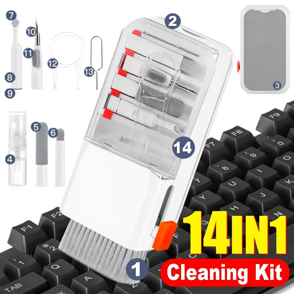14in1 Multi-Function Cleaning  - مراجعة Screen Cleaning Kit وسعره