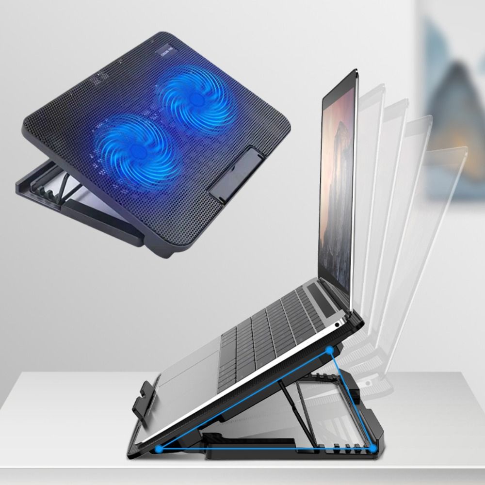 Portable Adjustable Laptop Coo - مراجعة Laptop Accessories Cooling Pad وسعره