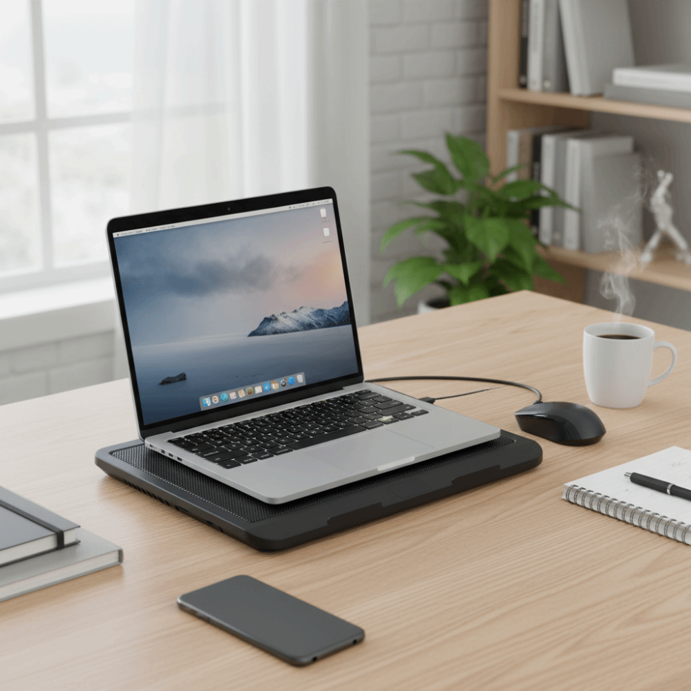Portable Adjustable Laptop Coo - مراجعة Laptop Accessories Cooling Pad وسعره