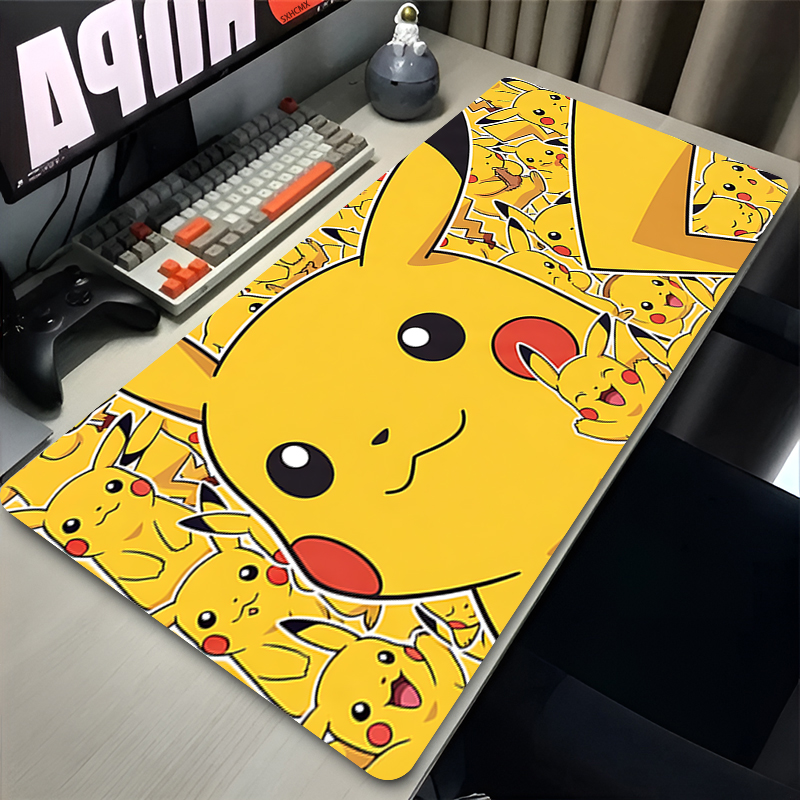 Mouse Pad P-pokemon Pikachu Co - مراجعة Laptop Accessories Computer وسعره
