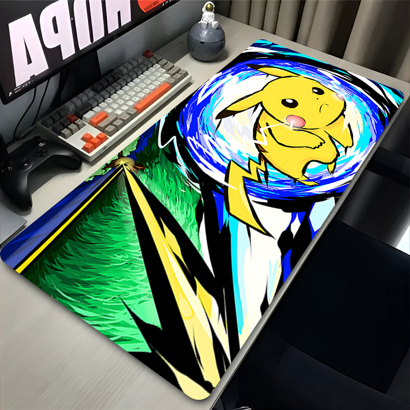 Mouse Pad P-pokemon Pikachu Co - مراجعة Laptop Accessories Computer وسعره