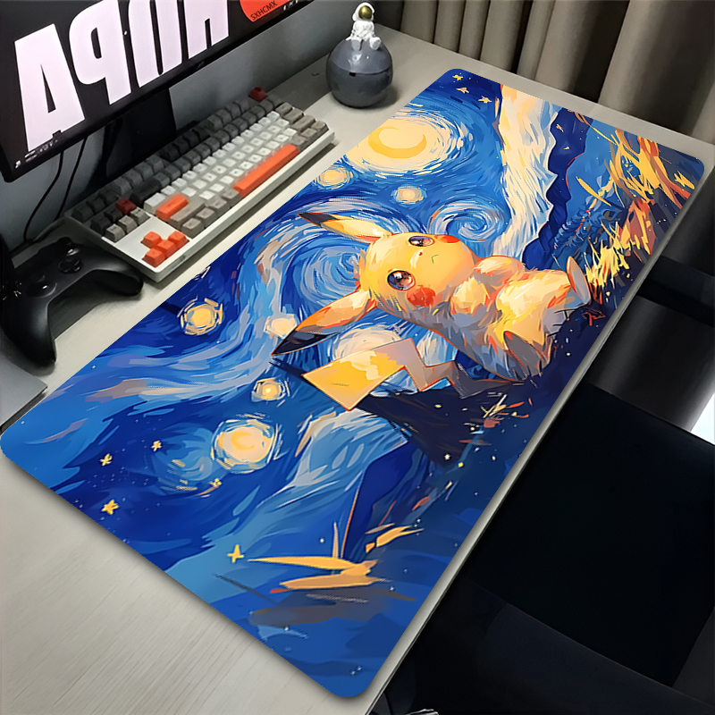 Mouse Pad P-pokemon Pikachu Co - مراجعة Laptop Accessories Computer وسعره